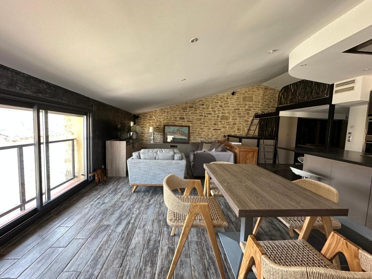 Les Chambres Du Vieux Bistrot Cabrières-dʼAvignon Eksteriør bilde